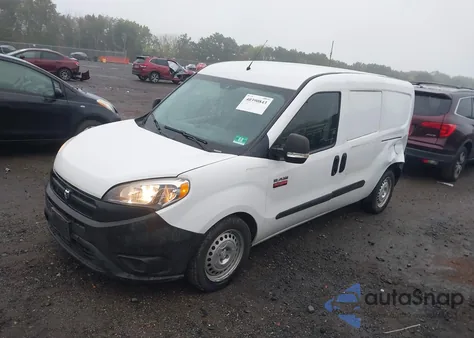 2017 Ram Promaster City Tradesman from USA, damaged, VIN ZFBERFAB2H6E50911